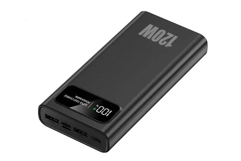 200000mAh Power Bank 120W Super Fast Charging Portable Mobile Power Bank Ultra large Capacity Digital Display External Battery